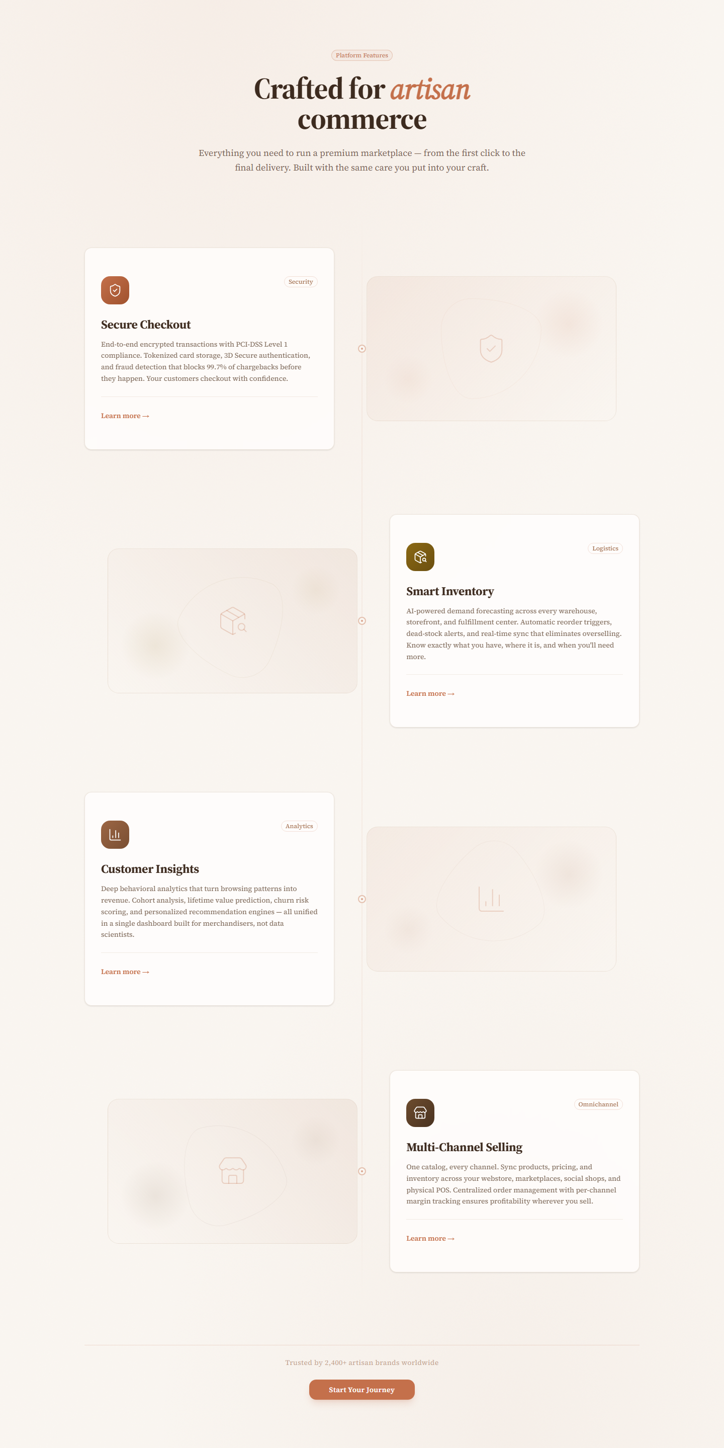 Terra Ecommerce Feature Showcase by Stow | Stow